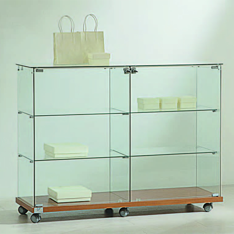 ITALVETRINE Laminato light 12/90 glass showcase