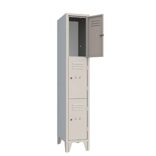 Armet Classic 1703 3 compartment locker