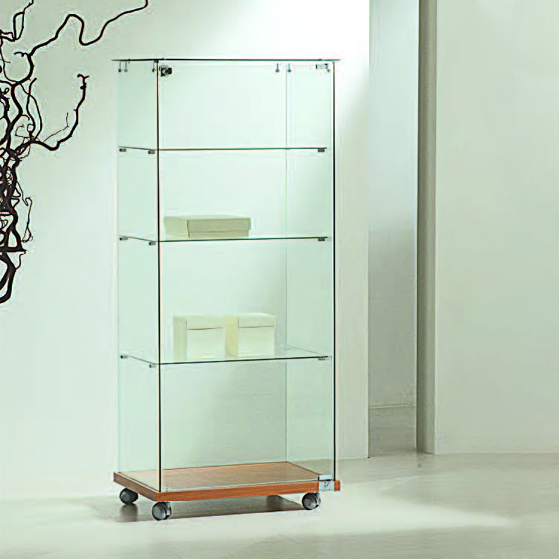 ITALVETRINE Laminato light 6/14 glass showcase