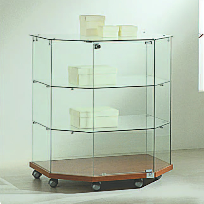 ITALVETRINE Laminato light 8/90T glass showcase
