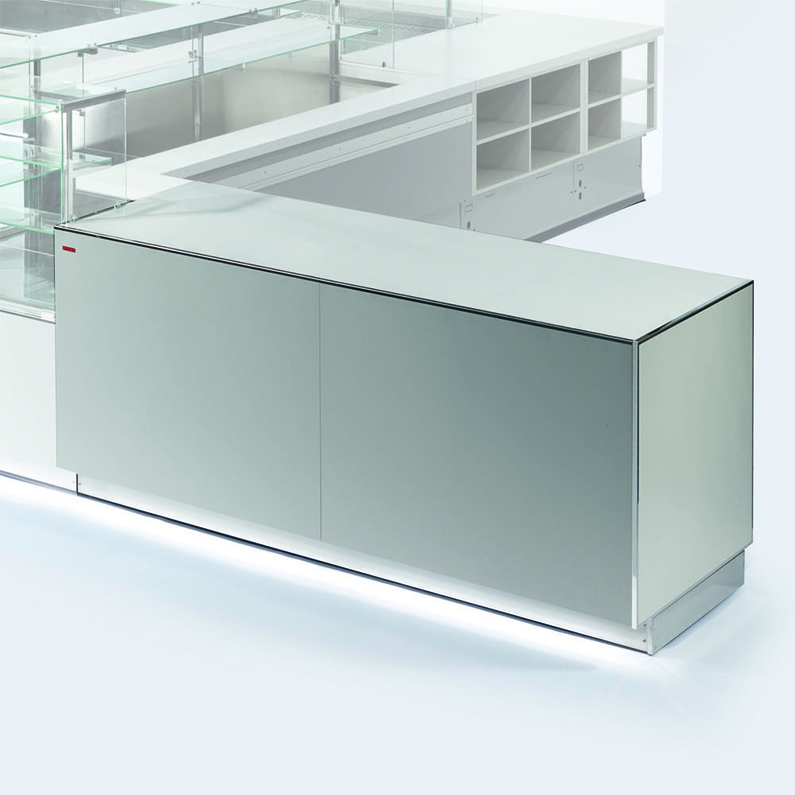 ARNEG Barcellona Dry non-refrigerated serve-over counters