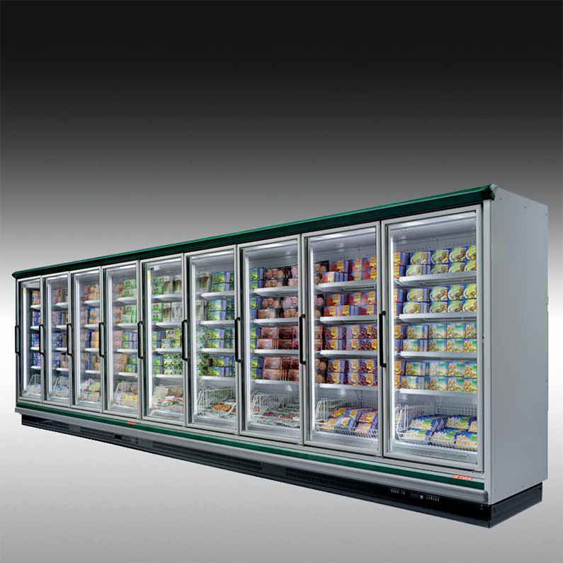 ARNEG Brema remote vertical glass-door cabinet