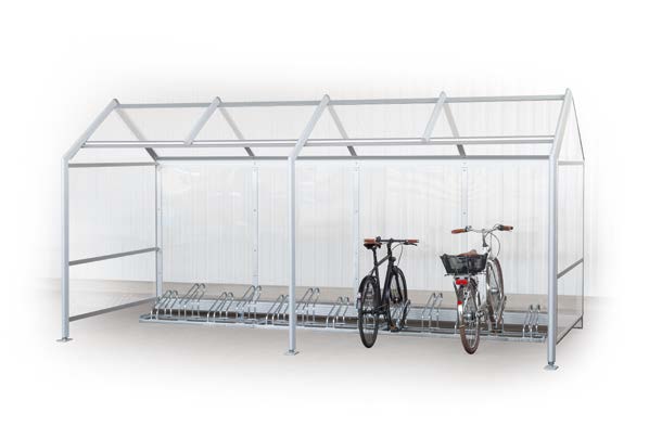 WANZL Delta 2 bicycle shelter