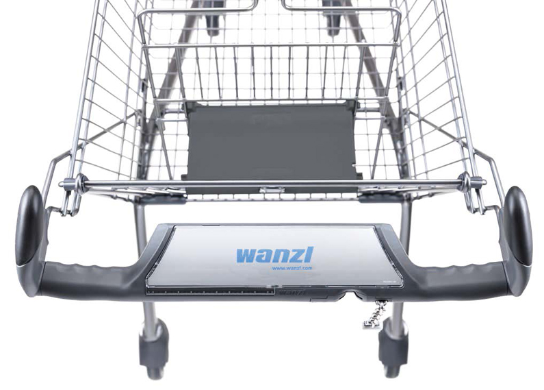 WANZL Promobox Easy2Take trolley handles