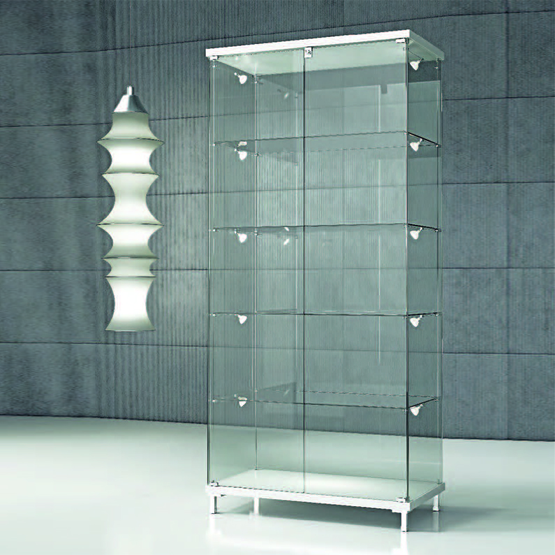 ITALVETRINE Quadratum Q/85 glass showcase