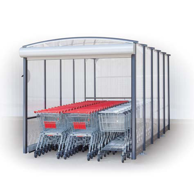 WANZL Sigma shopping trolley shelter
