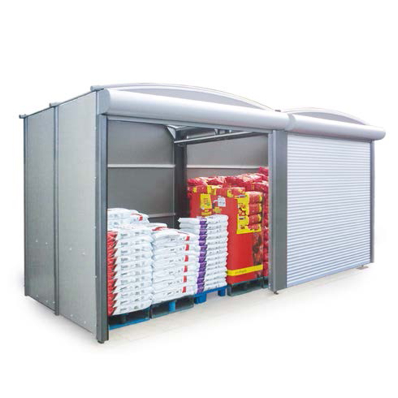 WANZL Sigma Present shopping trolley shelter