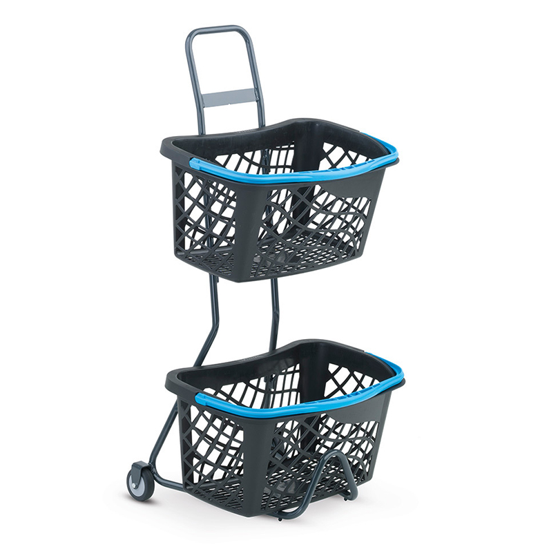 WANZL Take 2 trolley for shopping baskets