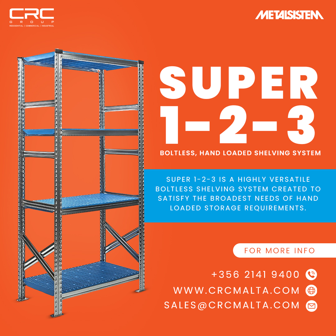 METALSISTEM SHELVING CRC Malta Shop